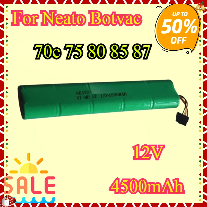 Replacement Battery For Neato Botvac 70 70e D75 D80 D8 D85 85s D7500 205-0012 Sweeping Robot Battery 4500mAh
Replacement Battery For Neato Botvac 70 70e D75 D80 D8 D85 85s D7500 205-0012 Sweeping Robot Battery 4500mAh