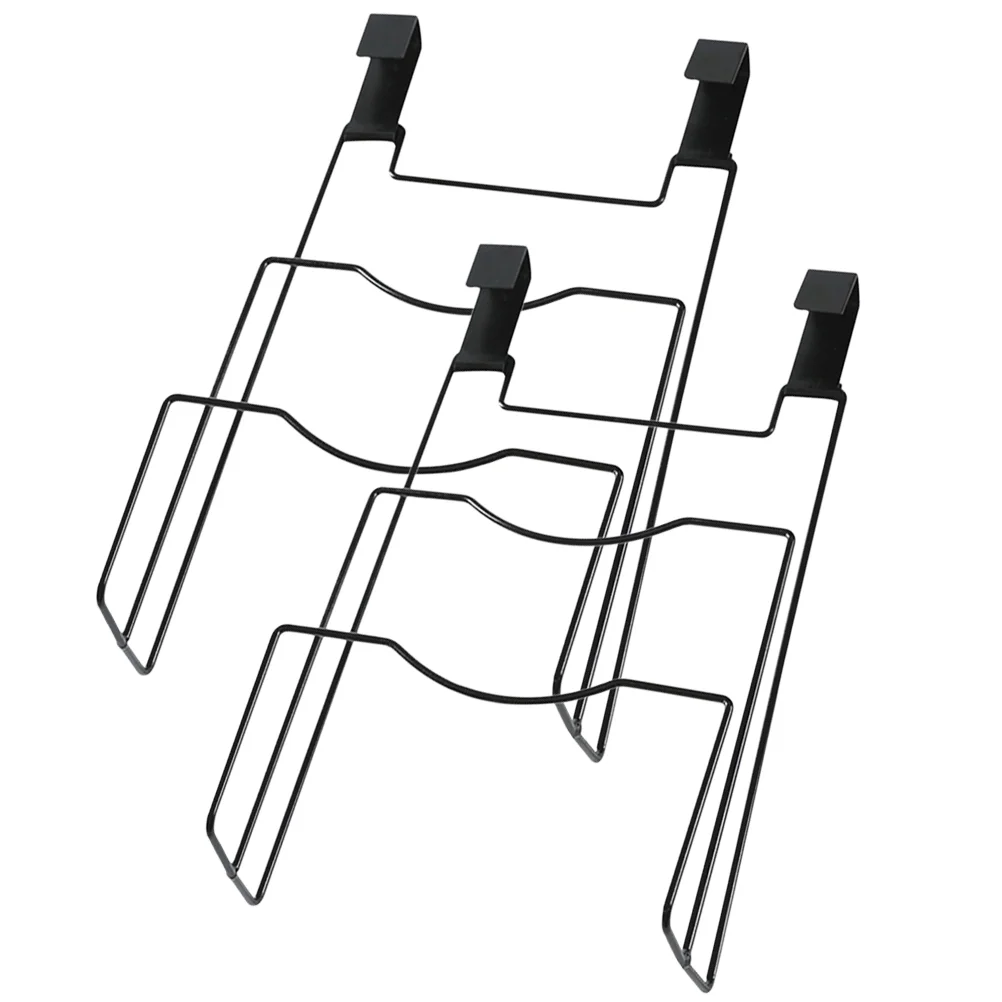 2 Pcs Kitchen Cabinet Door Hanging Storage Rack Board Saucepan Black Utensil Holder
2 Pcs Kitchen Cabinet Door Hanging Storage Rack Board Saucepan Black Utensil Holder