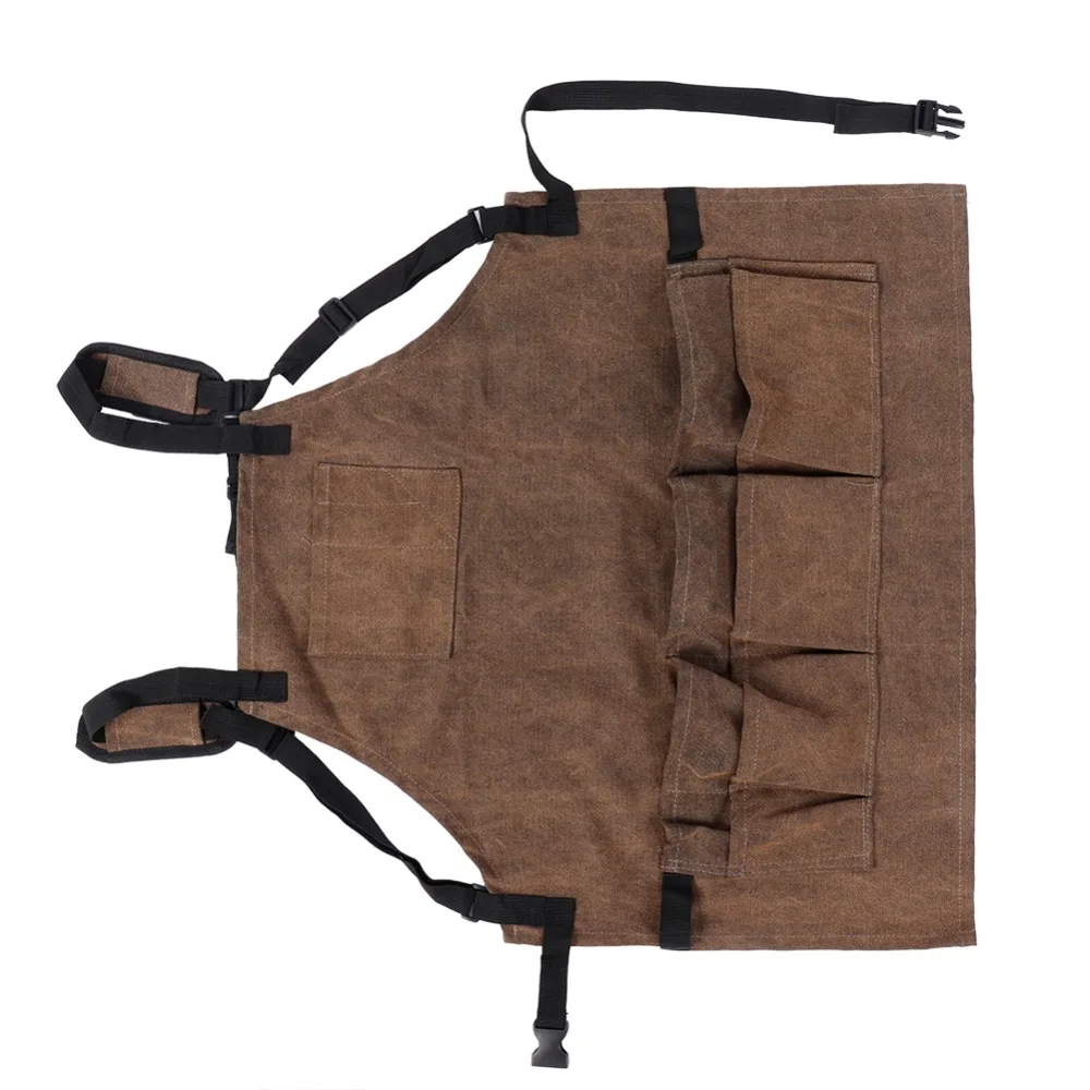 Waterproof Woodworking Apron Large Capacity Pockets Canvas Work Apron Adjustable Straps Easy To Wear Workshop Apron
Waterproof Woodworking Apron Large Capacity Pockets Canvas Work Apron Adjustable Straps Easy To Wear Workshop Apron