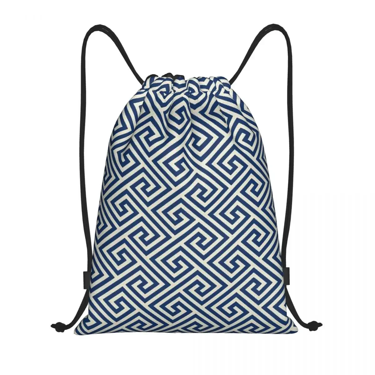 Custom Geometric Blue And White Pattern Drawstring Bags Women Men Lightweight Sports Gym Storage Backpack
Custom Geometric Blue And White Pattern Drawstring Bags Women Men Lightweight Sports Gym Storage Backpack