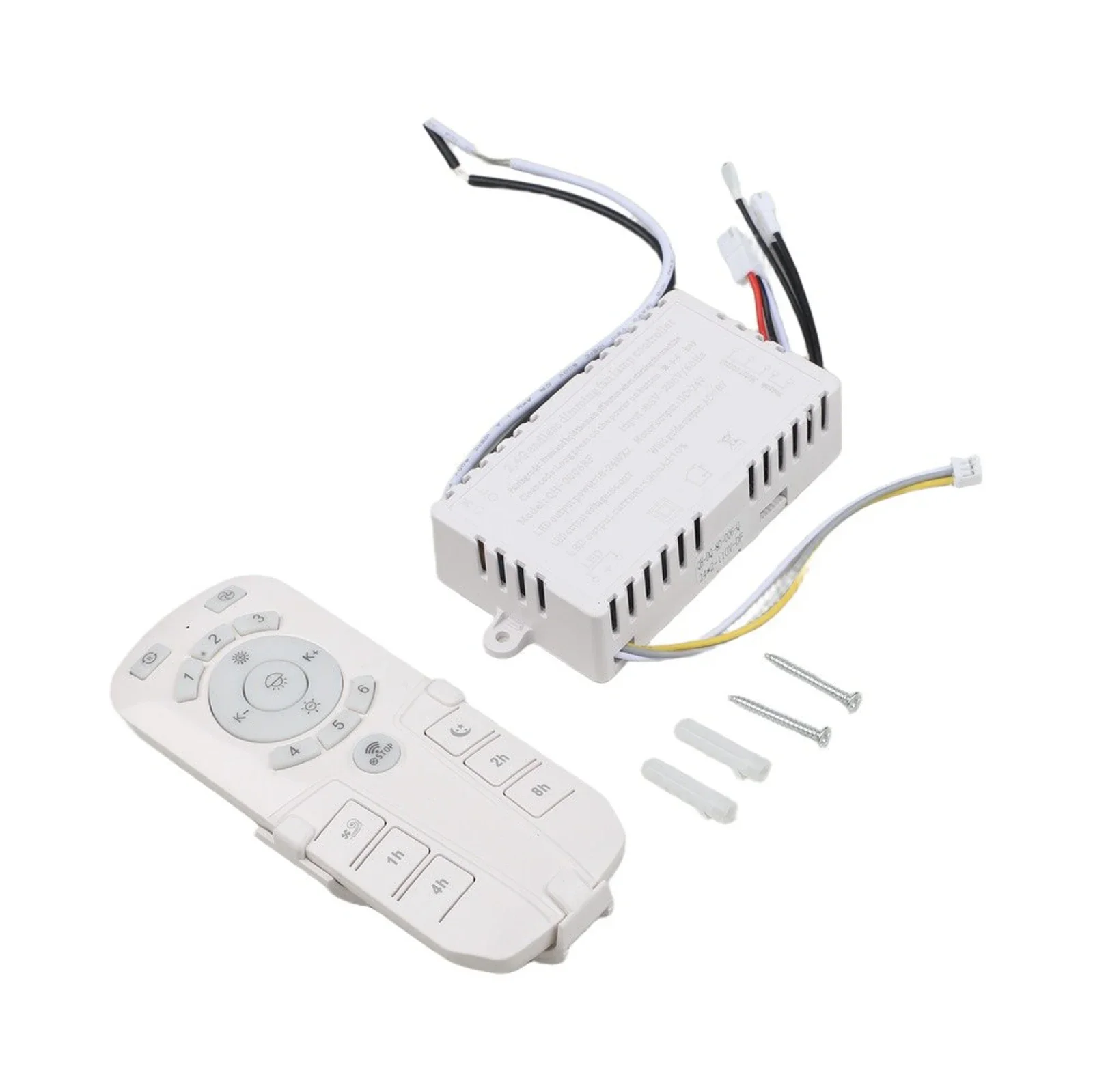 2.4G Remote DC Ceiling Fan DC Inverter Motor Energy Efficient Receiver Included Oscillation Function Energy Efficient Fan Light
2.4G Remote DC Ceiling Fan DC Inverter Motor Energy Efficient Receiver Included Oscillation Function Energy Efficient Fan Light