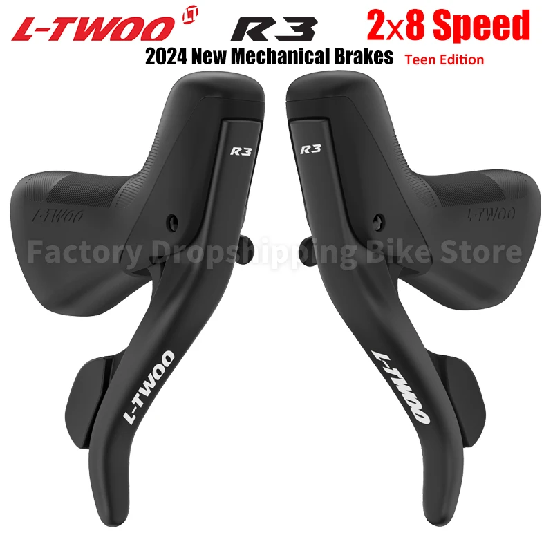 LTWOO New R3 Road Bike Teen Edition Shifter 1x8/2x8 Speed Mechanical Brake Dual Control Levers Aluminium Original Bicycle Parts
LTWOO New R3 Road Bike Teen Edition Shifter 1x8/2x8 Speed Mechanical Brake Dual Control Levers Aluminium Original Bicycle Parts