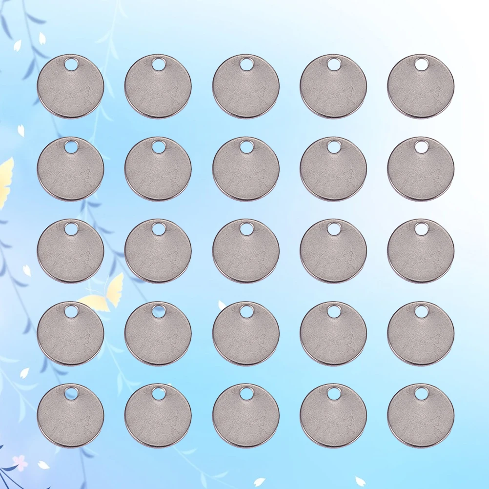 150pcs Stainless Steel Pendant Charms DIY Jewelry Making Accessories Durable Tags for Necklaces Bracelets Keychains Decorative
150pcs Stainless Steel Pendant Charms DIY Jewelry Making Accessories Durable Tags for Necklaces Bracelets Keychains Decorative