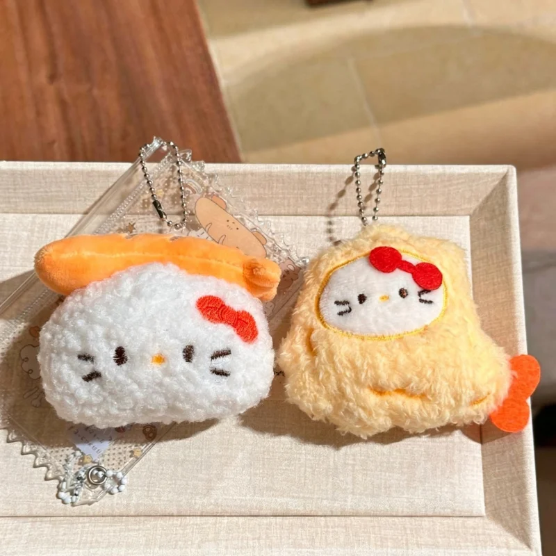 Sanrio Sushi Shrimp Hello Kitty Soft Plush Backpack Shoulder Bag Hanging Ornaments Clothing Wallet Decoration Girl Birthday Gift
Sanrio Sushi Shrimp Hello Kitty Soft Plush Backpack Shoulder Bag Hanging Ornaments Clothing Wallet Decoration Girl Birthday Gift