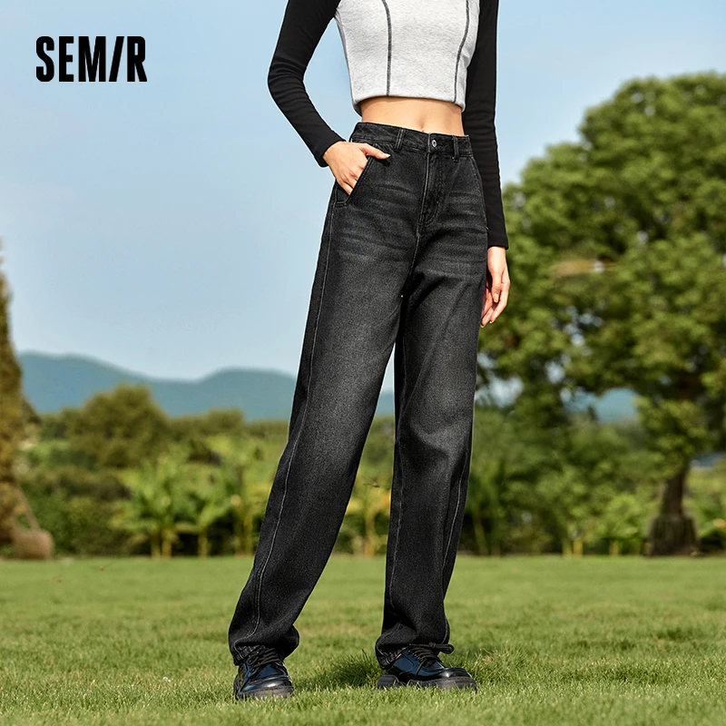 Semir Jeans Women Fleece Long Trousers Comfortable Retro Style 2024 New Winter Trendy Loose Slimming Tapered Trousers
Semir Jeans Women Fleece Long Trousers Comfortable Retro Style 2024 New Winter Trendy Loose Slimming Tapered Trousers