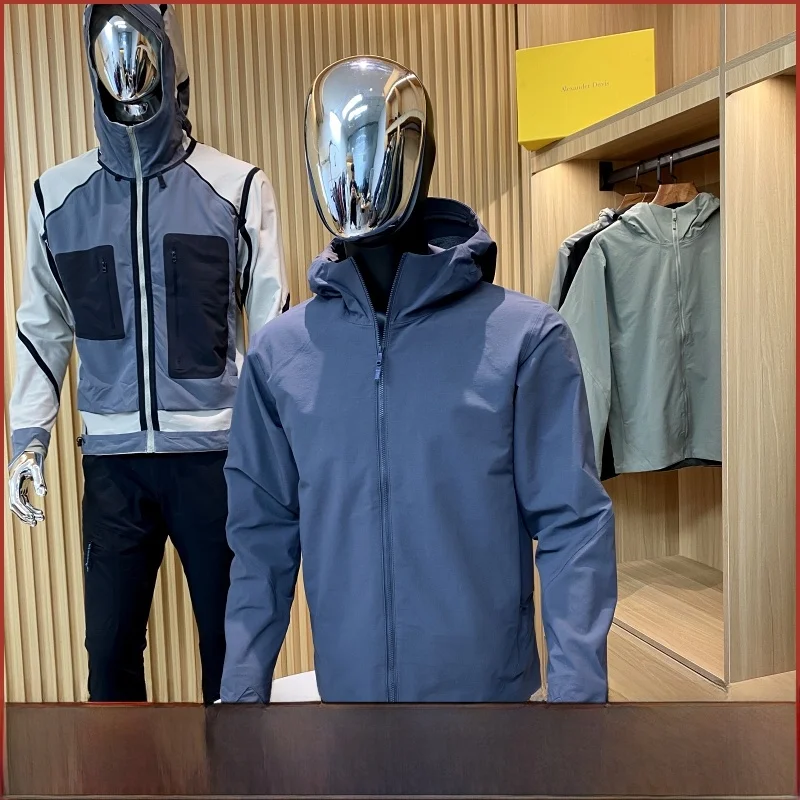 Outdoor Waterproof Windproof Men's Casual Hooded Jaet Full Seal Glue Busin Leisure Coat Trendy Autumn New Arrival
Outdoor Waterproof Windproof Men's Casual Hooded Jaet Full Seal Glue Busin Leisure Coat Trendy Autumn New Arrival