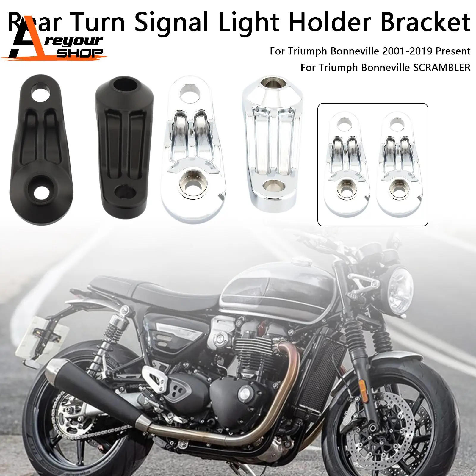 Кронштейн держателя заднего указателя поворота для Bonneville SE T100 T120
Кронштейн держателя заднего указателя поворота для Bonneville SE T100 T120