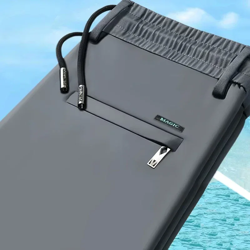 Мужские классические деловые брюки, мужские модные повседневные брендовые брюки с эластичной резинкой на талии, однотонные эластичные прямые брюки
Мужские классические деловые брюки, мужские модные повседневные брендовые брюки с эластичной резинкой на талии, однотонные эластичные прямые брюки