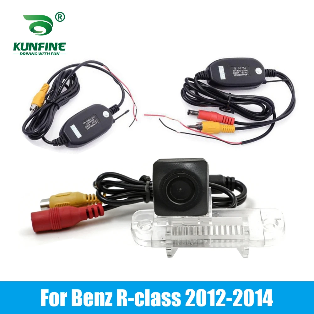 HD Night Vision LED Light Car Rear View Camera For Benz R-class ML350 2012 2014 Parking Assistance Camera Wireless Waterproof