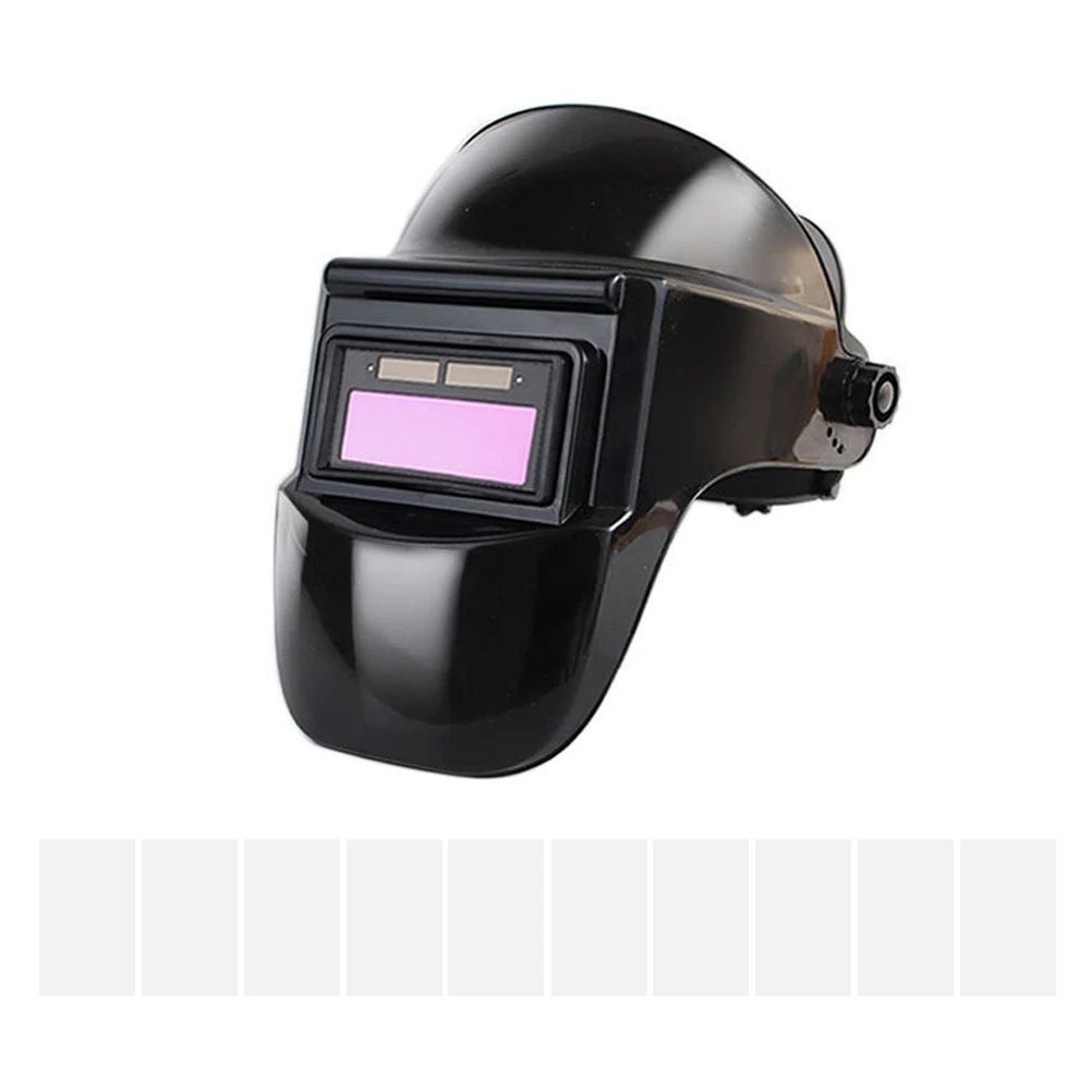 Auto Darkening Mask Protective Glass LCD Argon Arc Welding Hat Soldering Hood Safety Comfortable Lightweight Adjustable 10 Spare
Auto Darkening Mask Protective Glass LCD Argon Arc Welding Hat Soldering Hood Safety Comfortable Lightweight Adjustable 10 Spare