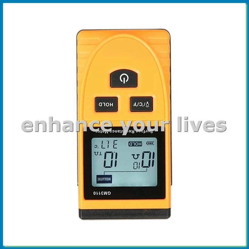 GM3110 Высокоточный тестер сопротивления Антистатический тестер Цифровой антистатический измеритель сопротивления-A79U
GM3110 Высокоточный тестер сопротивления Антистатический тестер Цифровой антистатический измеритель сопротивления-A79U