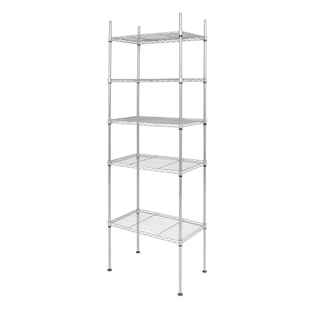 5-layer adjustable metal storage rack unit storage rack 200 pounds
5-layer adjustable metal storage rack unit storage rack 200 pounds