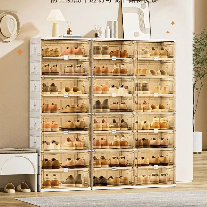 Jeko folding shoe cabinet shoe rack installation-free home door entry indoor shoe rack storage cabinet box dust-proof and simple
Jeko folding shoe cabinet shoe rack installation-free home door entry indoor shoe rack storage cabinet box dust-proof and simple