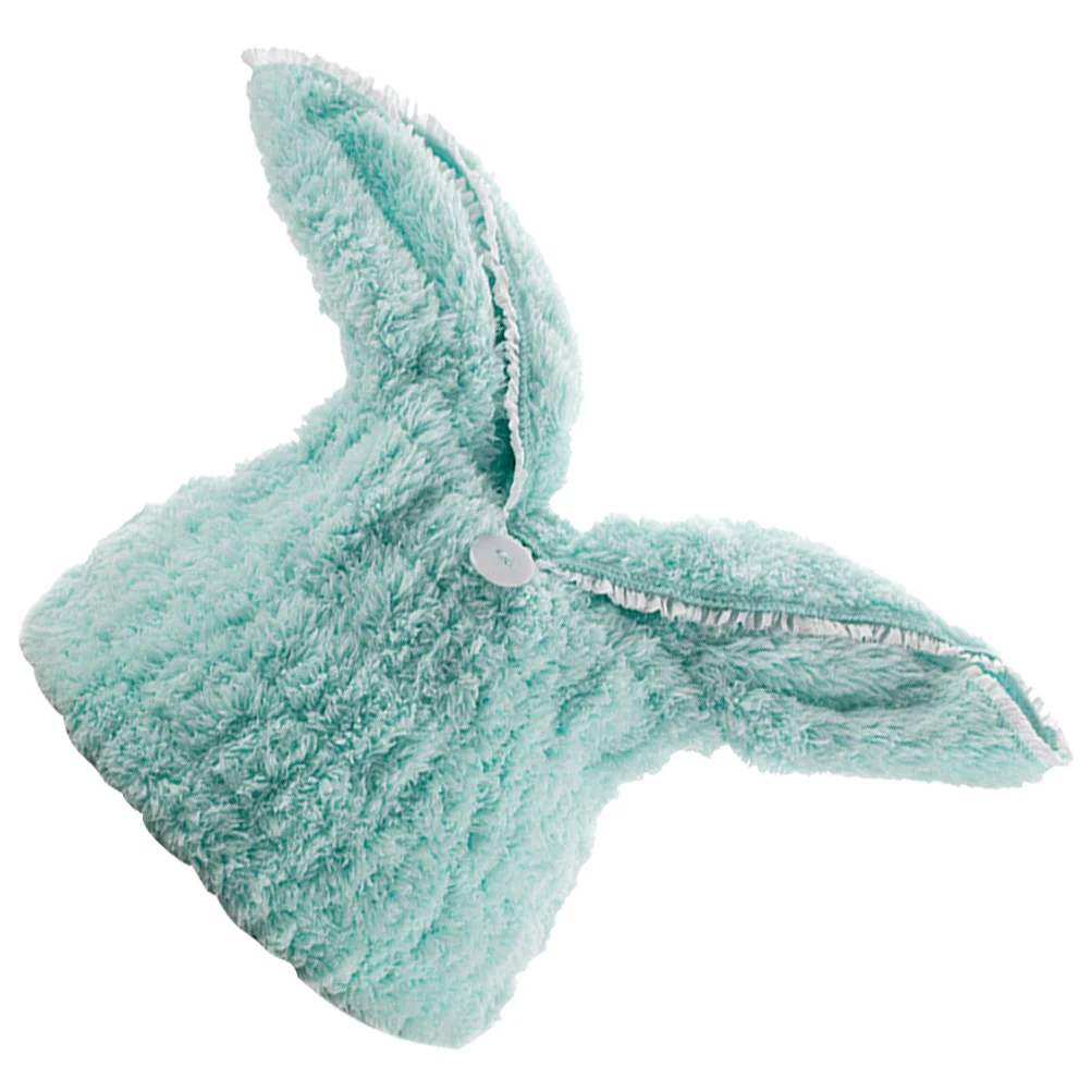 Rabbit Ear Thickened Quick-Dry Bathing Cap Green Shower Cap Elastic Fit for Spa Cooking Shower Bathroom Accessories 
Rabbit Ear Thickened Quick-Dry Bathing Cap Green Shower Cap Elastic Fit for Spa Cooking Shower Bathroom Accessories