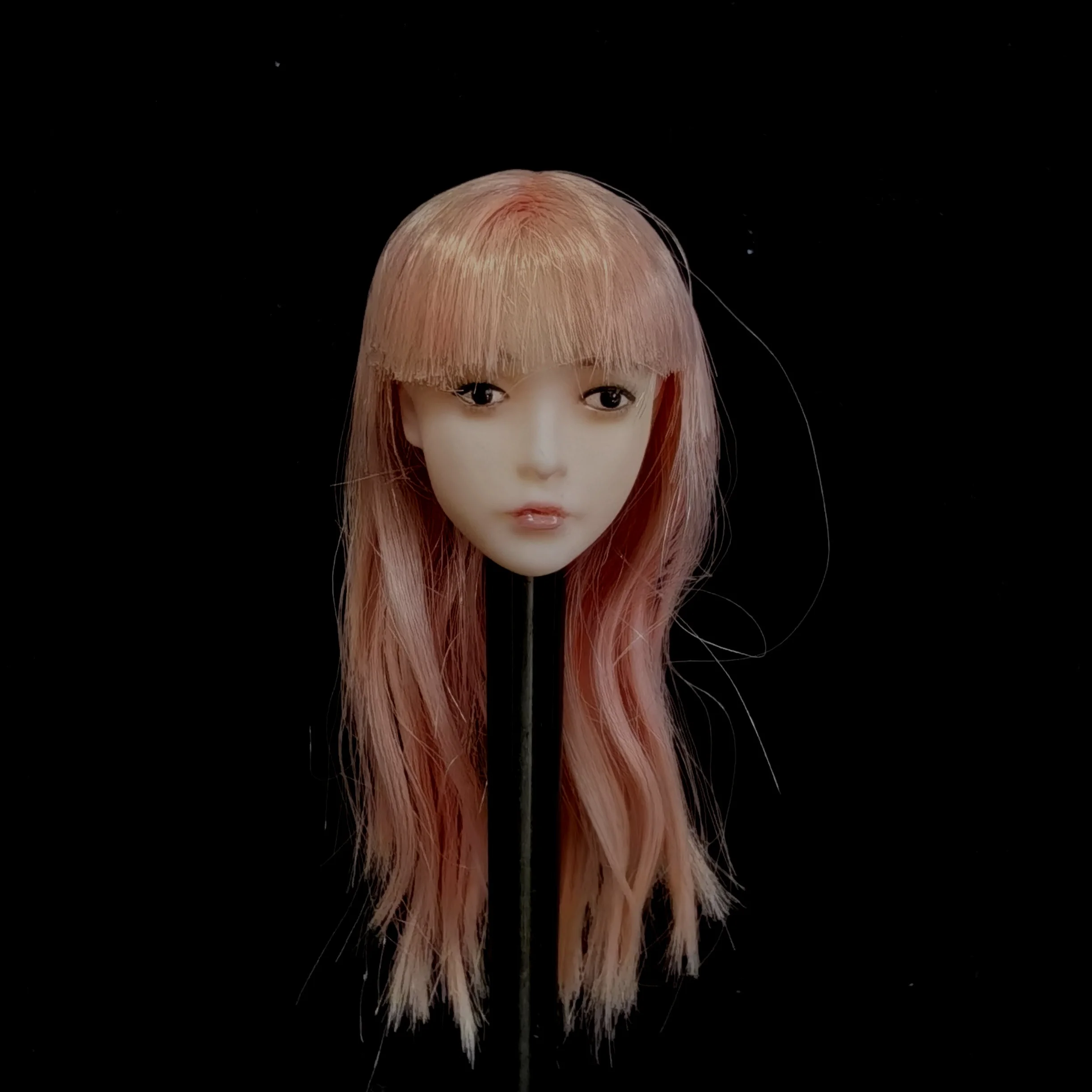 1/6 Cute Girl Pink Hair Head Carving Model Toys Fit 12inches Action Figure 
1/6 Cute Girl Pink Hair Head Carving Model Toys Fit 12inches Action Figure