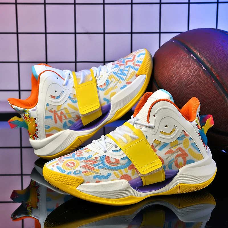 Anti Skid High Top Basketball Boots Professional Breathable Cushioning Wear Resistant Non Slip Gym Training Outdoor Court Sports
Anti Skid High Top Basketball Boots Professional Breathable Cushioning Wear Resistant Non Slip Gym Training Outdoor Court Sports