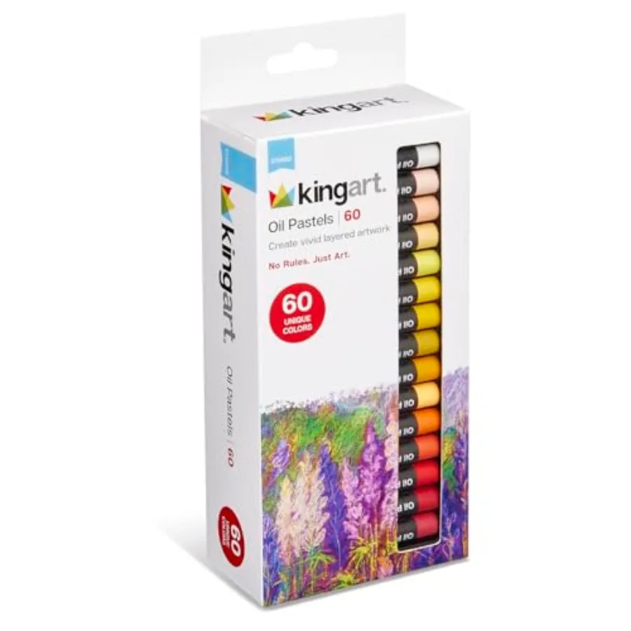 60-Piece Oil Pastels Set, Soft Oil Pastels for Art Painting, Drawing, Blending, Art Supplies for Artists, Beginners, Students,
60-Piece Oil Pastels Set, Soft Oil Pastels for Art Painting, Drawing, Blending, Art Supplies for Artists, Beginners, Students,
