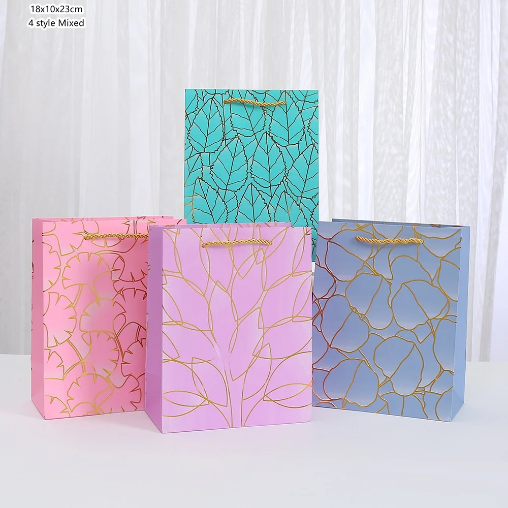 StoBag, Elegant Leaf Design Gift Bags, for wedding party birthday supplies, pack candy goodies presents, Reusable paper, 6/10pcs
StoBag, Elegant Leaf Design Gift Bags, for wedding party birthday supplies, pack candy goodies presents, Reusable paper, 6/10pcs