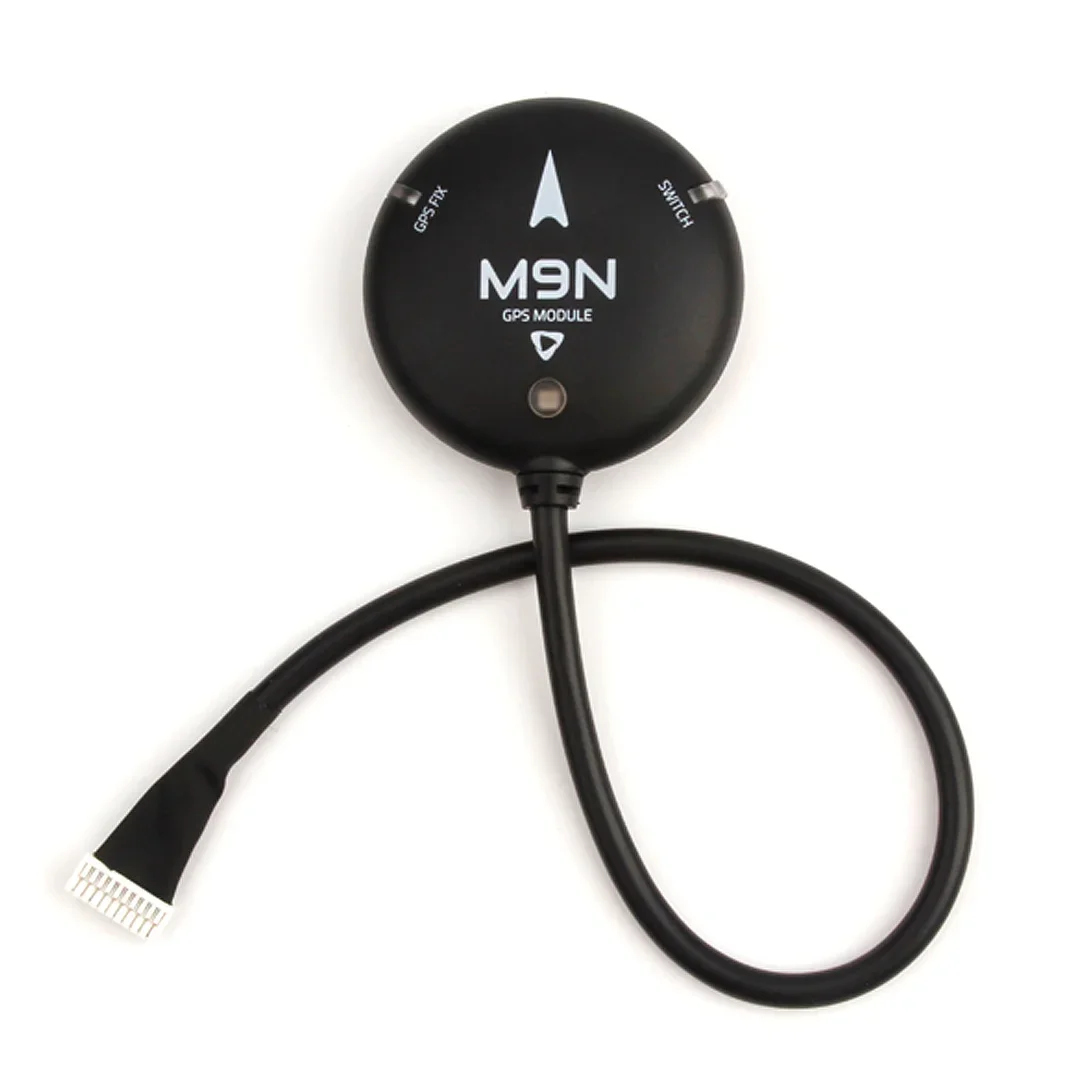 GPS-модуль HOLYBRO M9N с компасом, трехцветным светодиодным индикатором, предохранительным выключателем
GPS-модуль HOLYBRO M9N с компасом, трехцветным светодиодным индикатором, предохранительным выключателем
