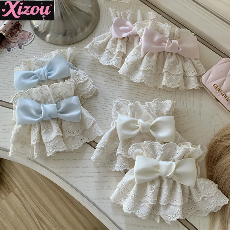 Оригинальный кружевной рукав в стиле Лолиты, женский летний бант, милый большой кружевной сладкий рукав в стиле Лолиты
Оригинальный кружевной рукав в стиле Лолиты, женский летний бант, милый большой кружевной сладкий рукав в стиле Лолиты