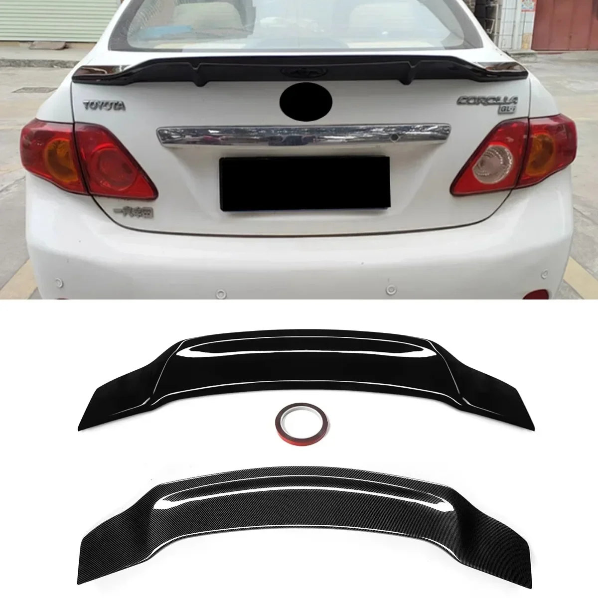 Для Toyota Corolla 2007-2013 задний спойлер, крыло, комплект кузова, автомобильные аксессуары
Для Toyota Corolla 2007-2013 задний спойлер, крыло, комплект кузова, автомобильные аксессуары