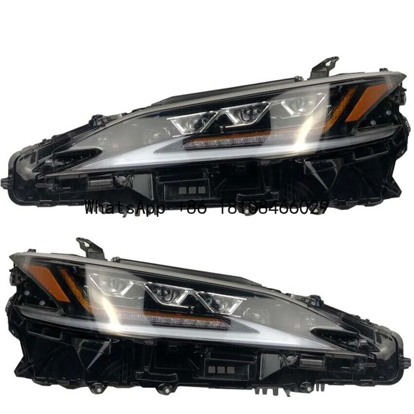 Upgrade Full LED Headlights Headlamps Assembly Triple Beams Set Left+Right for 2019-2021 Lexus ES250 ES300H ES350 2020 Black
Upgrade Full LED Headlights Headlamps Assembly Triple Beams Set Left+Right for 2019-2021 Lexus ES250 ES300H ES350 2020 Black