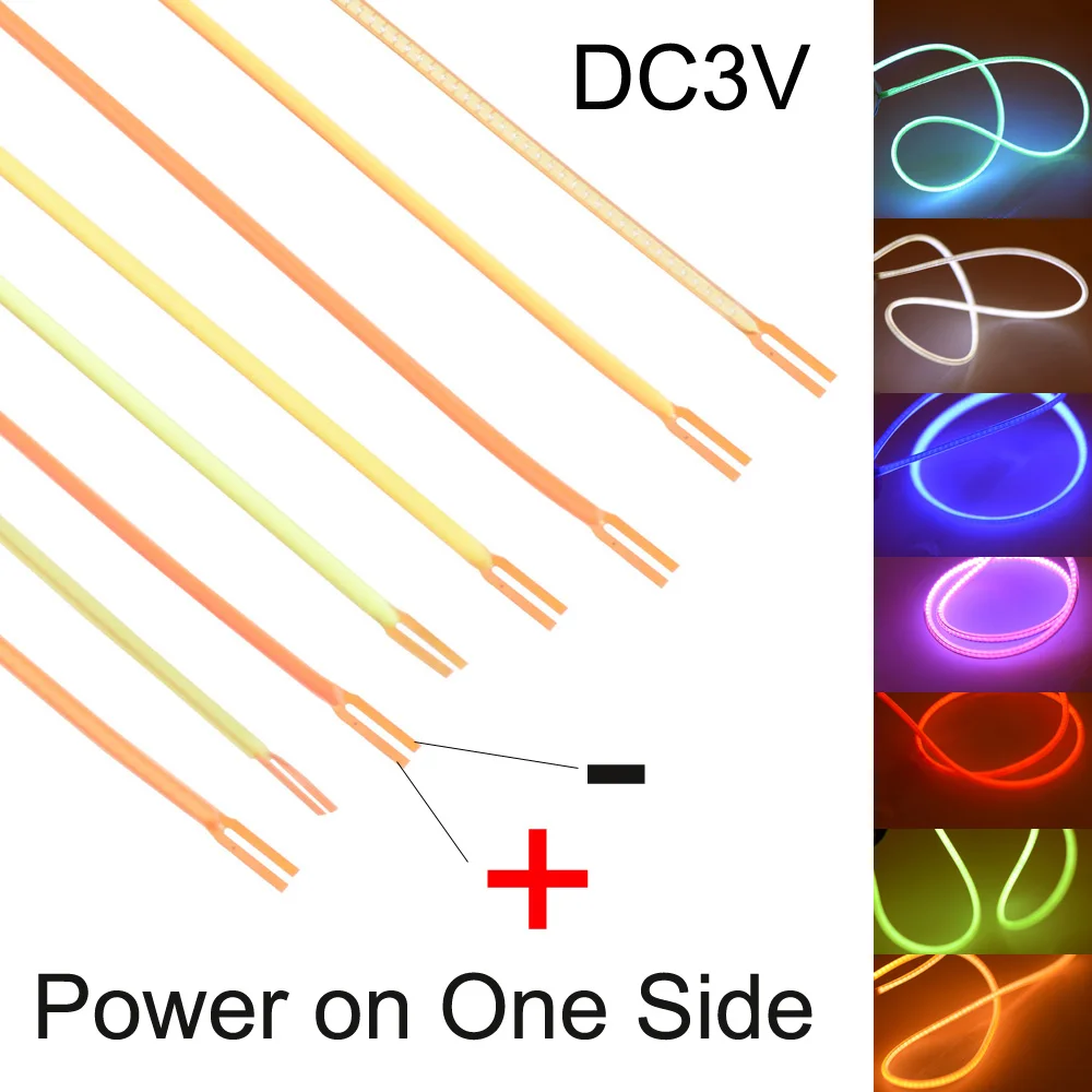 Power from One Side Flexible LED Filament for DIY LED Lighting Beads DIY Bulb Lamp Parts LED Diode Neon Wire
Power from One Side Flexible LED Filament for DIY LED Lighting Beads DIY Bulb Lamp Parts LED Diode Neon Wire