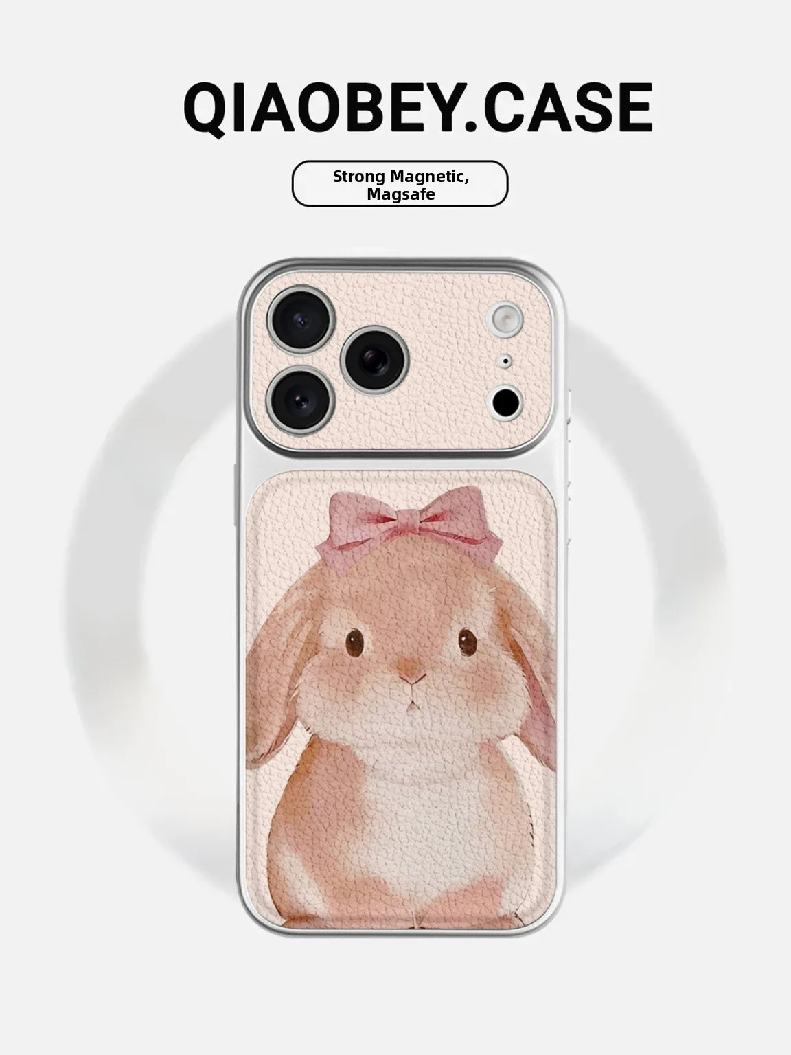 Bunny Knot Phone Case for iPhone 17 Full Lens Protection Cute Cartoon Design Female Style Quick Change Anti-Fall
Bunny Knot Phone Case for iPhone 17 Full Lens Protection Cute Cartoon Design Female Style Quick Change Anti-Fall
