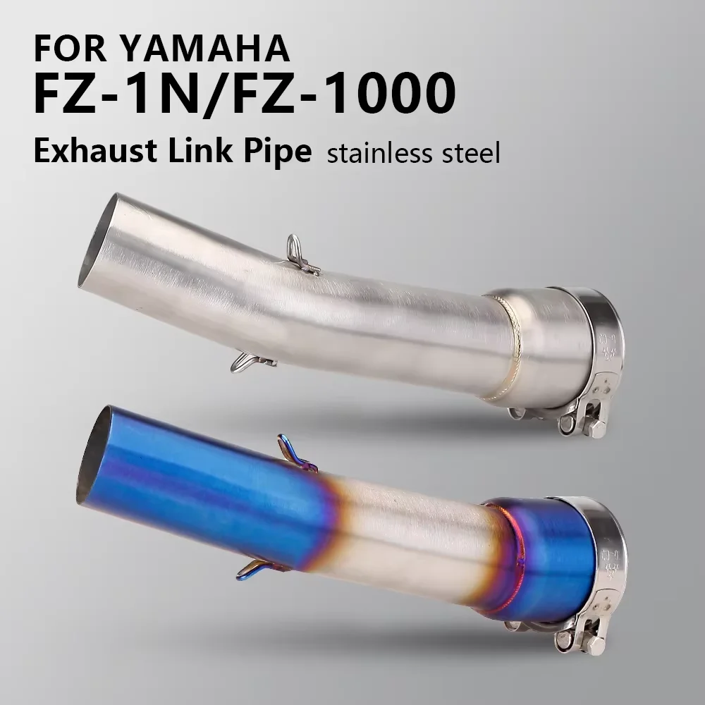 Выхлопная система мотоцикла для Yamaha FZ1N FZ1000, средняя звено из нержавеющей стали, соединение 51 мм, глушитель, надеваемый
Выхлопная система мотоцикла для Yamaha FZ1N FZ1000, средняя звено из нержавеющей стали, соединение 51 мм, глушитель, надеваемый