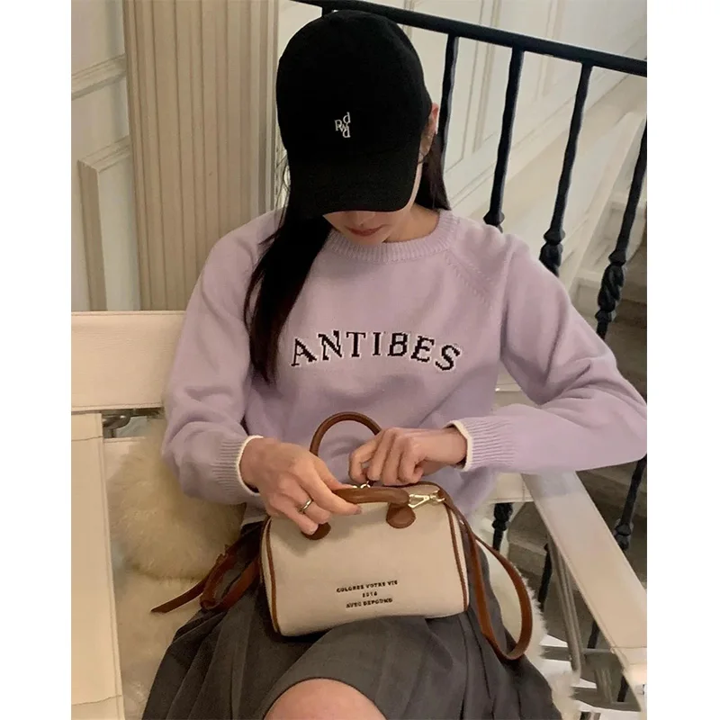 Эксклюзивный дизайн, сумка через плечо с вышитыми буквами, женская сумка Boston, кожаная парусиновая сумка на плечо, заводской сезон 
Эксклюзивный дизайн, сумка через плечо с вышитыми буквами, женская сумка Boston, кожаная парусиновая сумка на плечо, заводской сезон