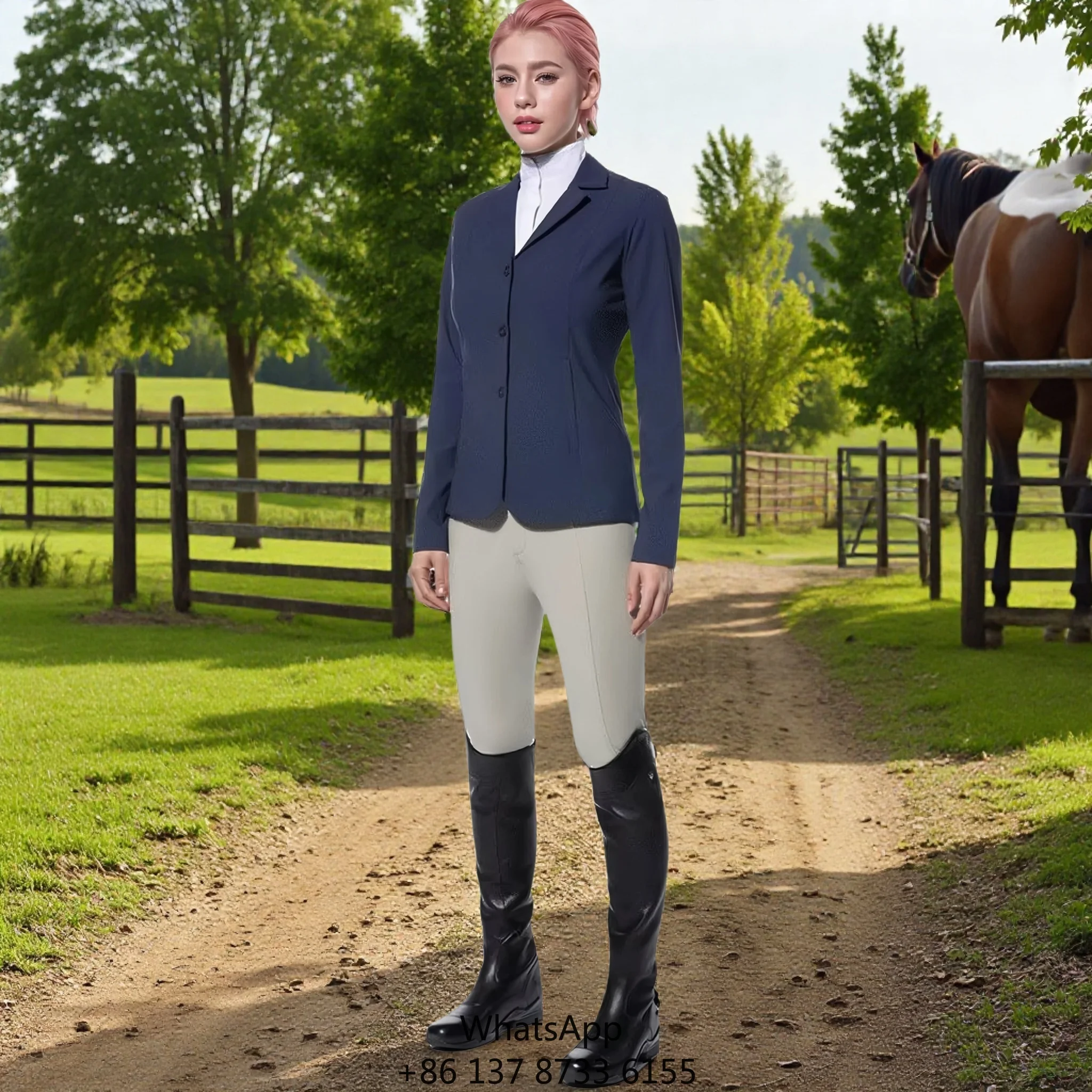 Классическая женская куртка для конного спорта, одежда для верховой езды для женщин
Классическая женская куртка для конного спорта, одежда для верховой езды для женщин