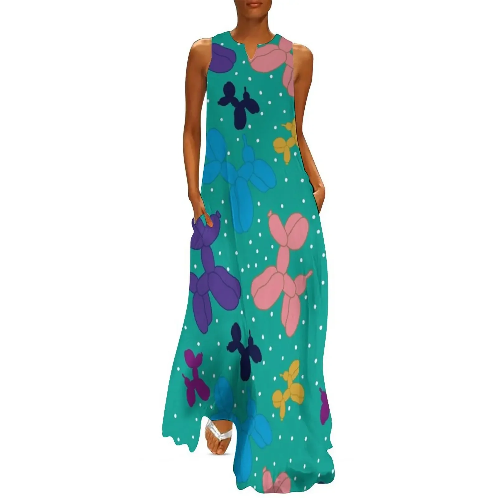 Balloon Dogs Long Dress ladies dresses for special occasions dress dresses Summer women's clothing evening dresses ladies Dress
Balloon Dogs Long Dress ladies dresses for special occasions dress dresses Summer women's clothing evening dresses ladies Dress