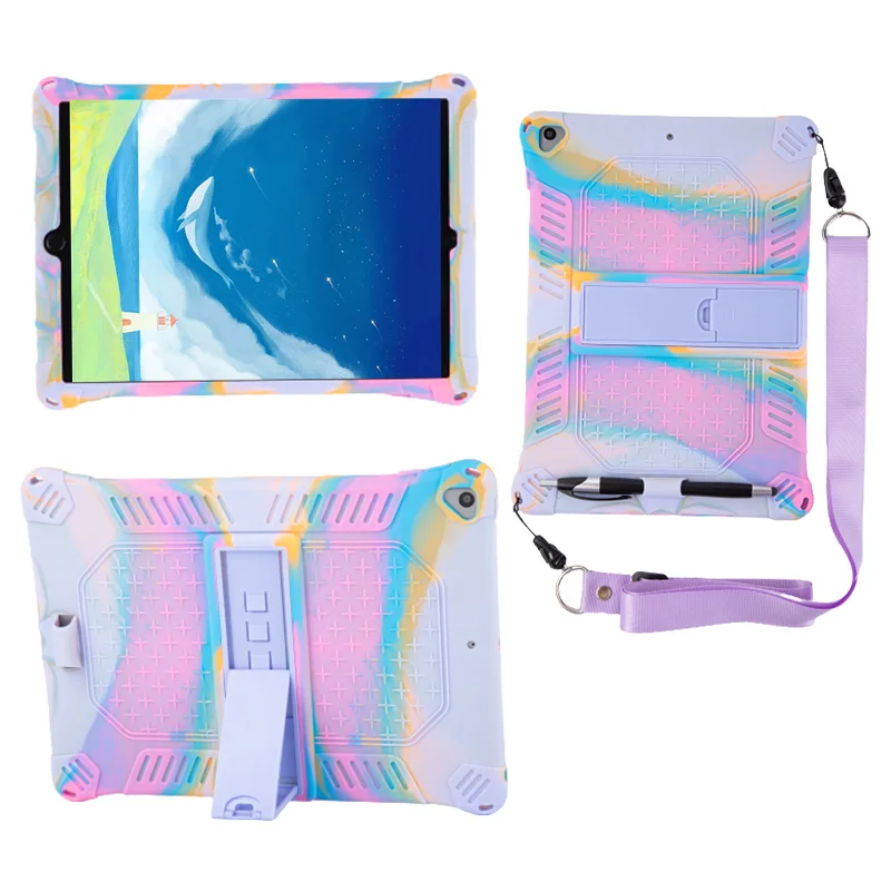 Мягкий силиконовый чехол для планшета iPad 10,2 7 8 9 Air 3 Pro 10,5 с подставкой
Мягкий силиконовый чехол для планшета iPad 10,2 7 8 9 Air 3 Pro 10,5 с подставкой