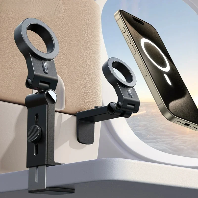 fcvae Magsafe Airplane Phone Holder Travel Essentials Hands-Free Plane Phone Holder for iPhone 16 Pro Max Magnetic Case
fcvae Magsafe Airplane Phone Holder Travel Essentials Hands-Free Plane Phone Holder for iPhone 16 Pro Max Magnetic Case