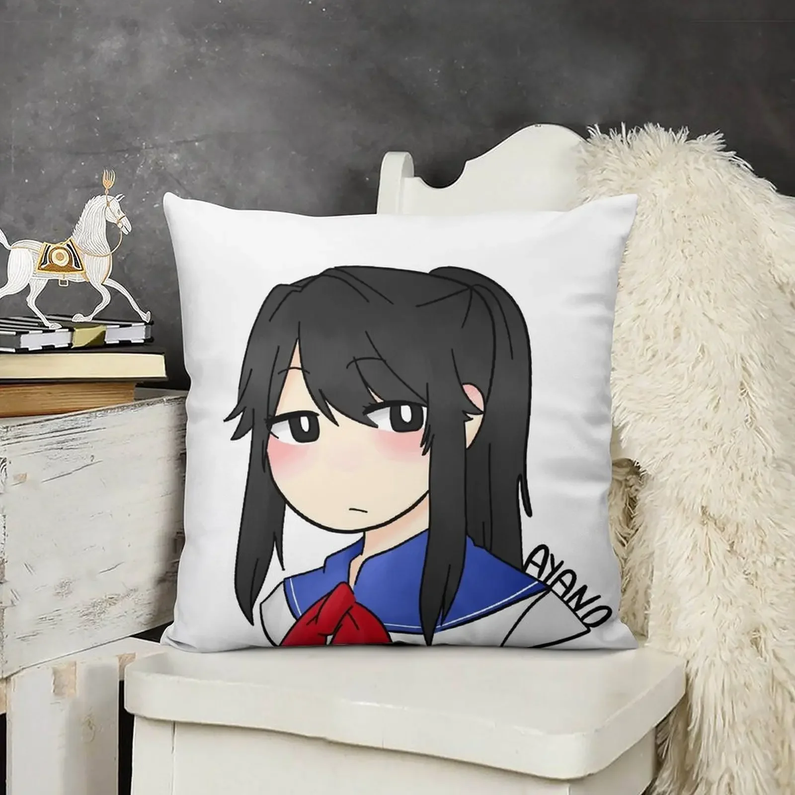 Ayano Aishi of Yandere Simulator Throw Pillow Decorative Cushion Cover Pillowcases For Pillows Anime pillow
Ayano Aishi of Yandere Simulator Throw Pillow Decorative Cushion Cover Pillowcases For Pillows Anime pillow