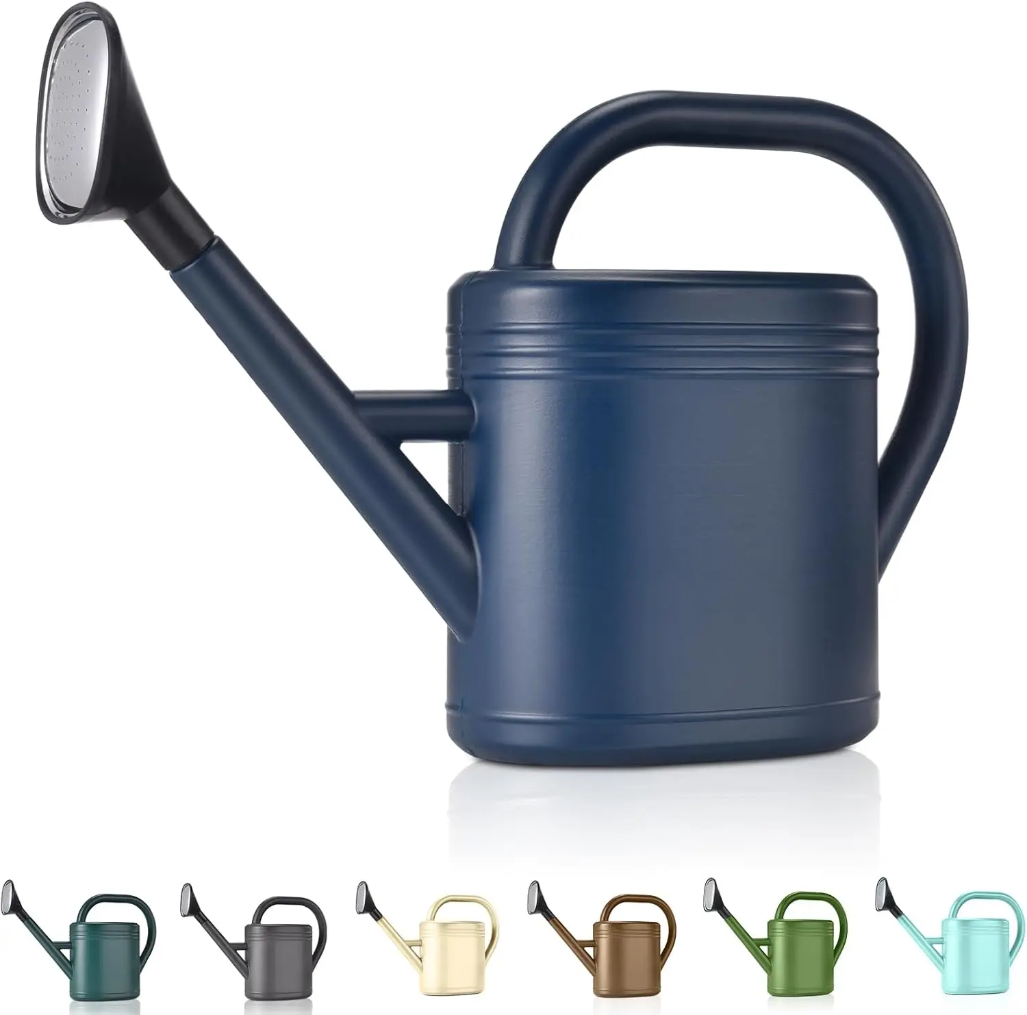 1 Gallon Watering Can for Indoor Plants with Long Spout and Sprinkler Head Blue
1 Gallon Watering Can for Indoor Plants with Long Spout and Sprinkler Head Blue