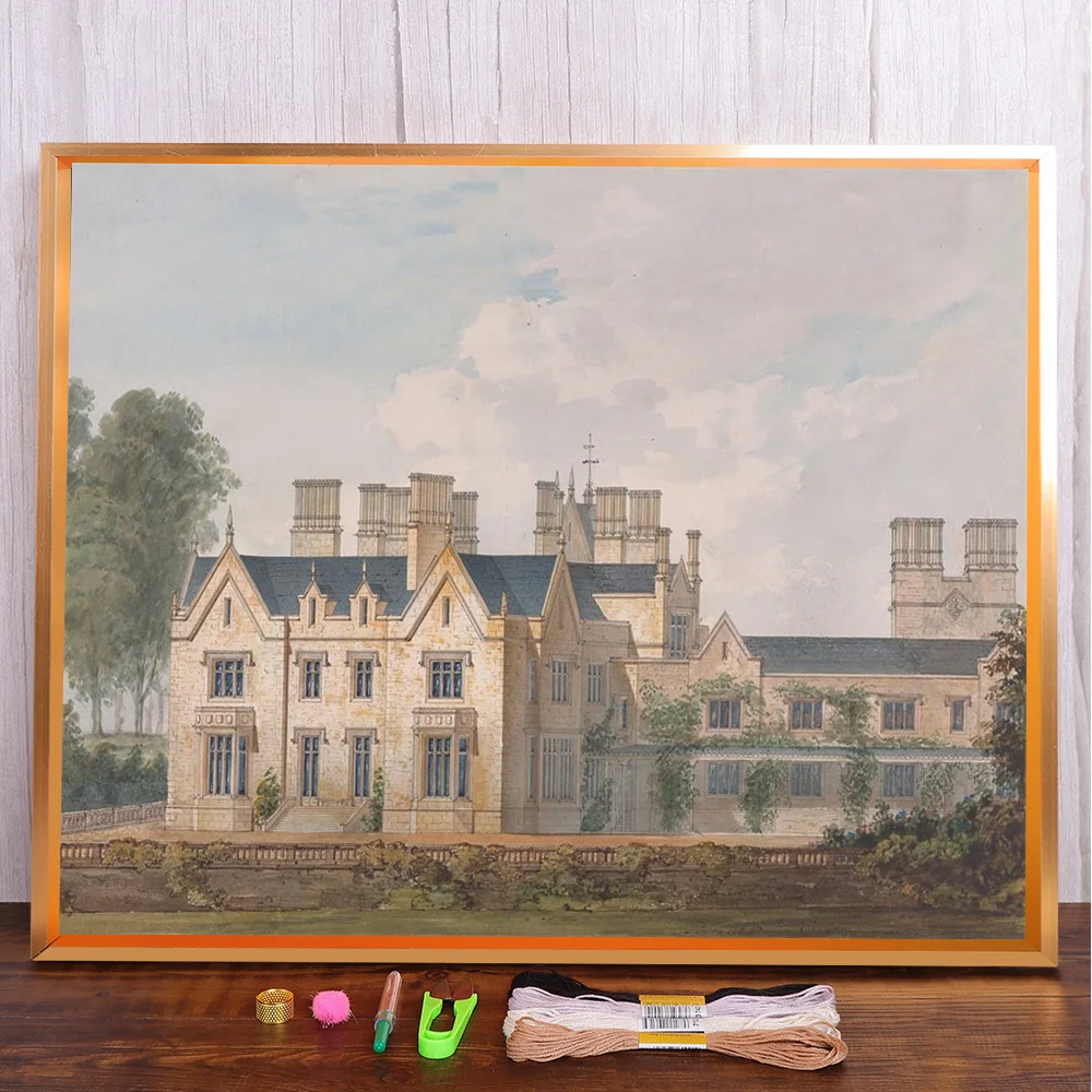 Lilleshall Shropshire Landscape Cross-Stitch DIY Embroidery Kit Handmade Handicraft Needlework Sewing Counted Needle Magic
Lilleshall Shropshire Landscape Cross-Stitch DIY Embroidery Kit Handmade Handicraft Needlework Sewing Counted Needle Magic