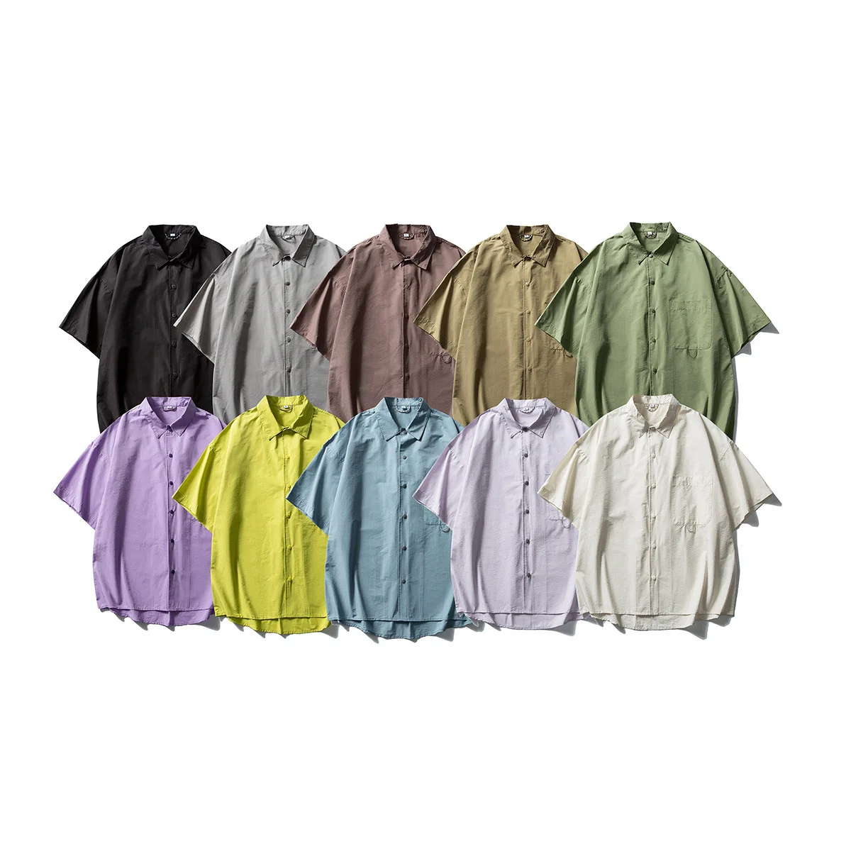 Quick Dry Lightweight Short Sleeve Men's Shirt Outdoor Casual Fashion Japanese Style Summer New Arrival 10 Colors Polyester
Quick Dry Lightweight Short Sleeve Men's Shirt Outdoor Casual Fashion Japanese Style Summer New Arrival 10 Colors Polyester