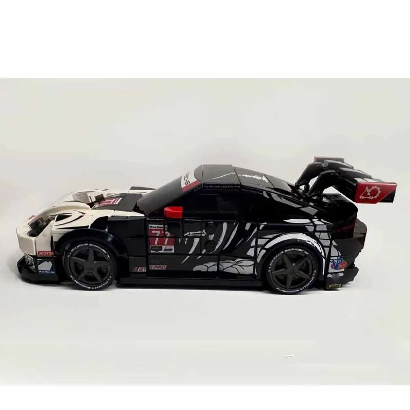 New City-themed Sports Racing Car Building Block Model with Stickers MOC Creative Boys Children's Birthday Christmas Toy Gift
New City-themed Sports Racing Car Building Block Model with Stickers MOC Creative Boys Children's Birthday Christmas Toy Gift