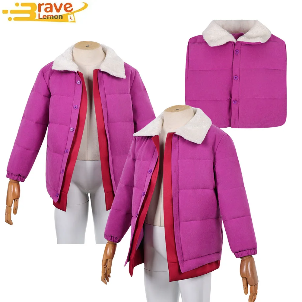 Eleven Cosplay Costume Coat Women Fantasia Purple Jacket Movie ST Disfraz Outfit Female Outwear Halloween Carnival Party Suit
Eleven Cosplay Costume Coat Women Fantasia Purple Jacket Movie ST Disfraz Outfit Female Outwear Halloween Carnival Party Suit