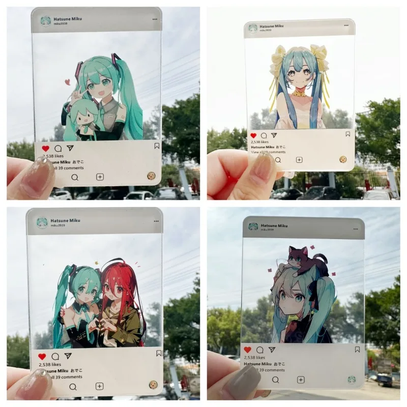 Anime Hatsune Miku Through Card Cartoon Hatsune Miku Acrylic Three Inch Photo Frame Cute Miku Girl Through Card Wholesale Gift
Anime Hatsune Miku Through Card Cartoon Hatsune Miku Acrylic Three Inch Photo Frame Cute Miku Girl Through Card Wholesale Gift