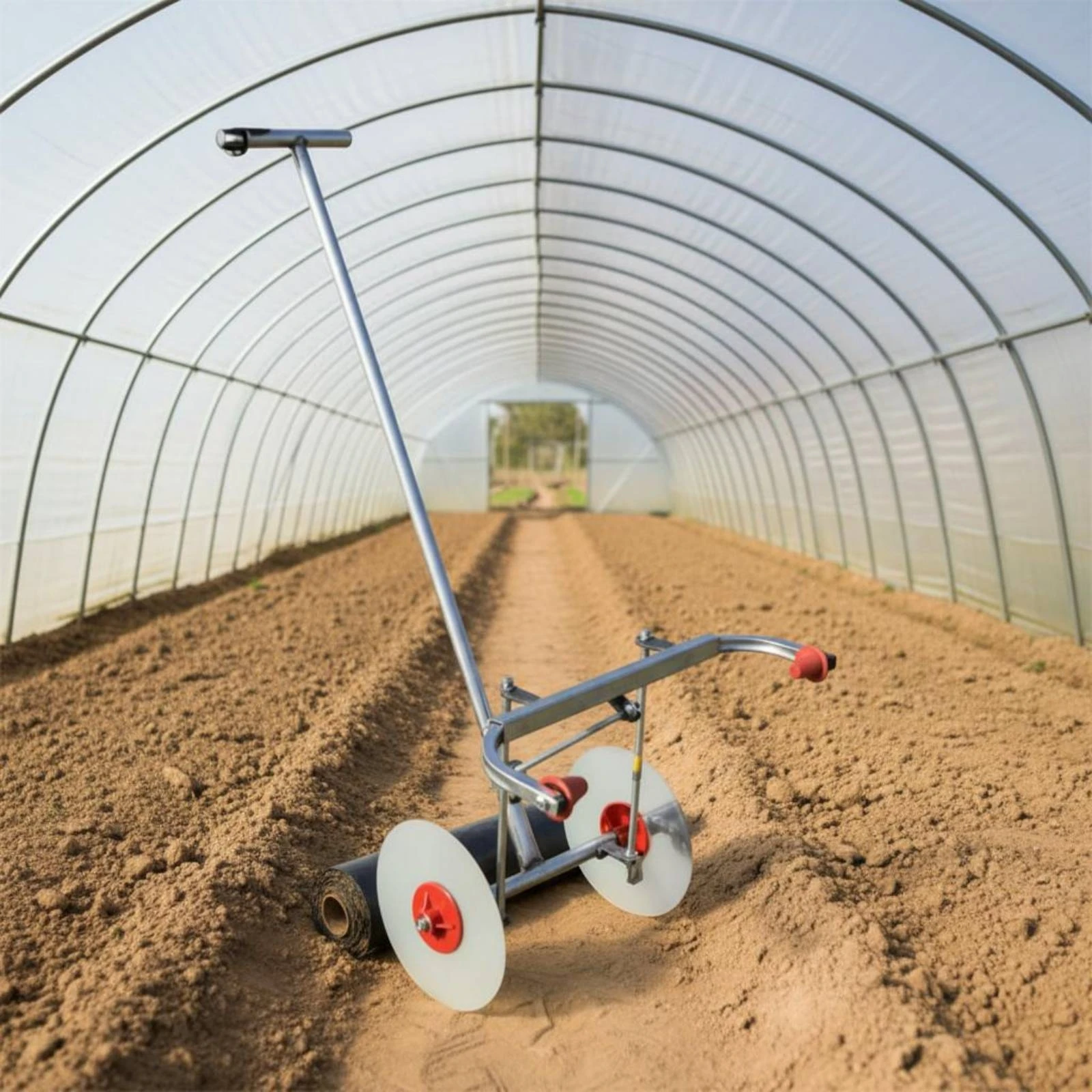 Double-Wheel Film Layer Crop Mulching Hand-Push Film Layer Farm Equipment for Farmers
Double-Wheel Film Layer Crop Mulching Hand-Push Film Layer Farm Equipment for Farmers