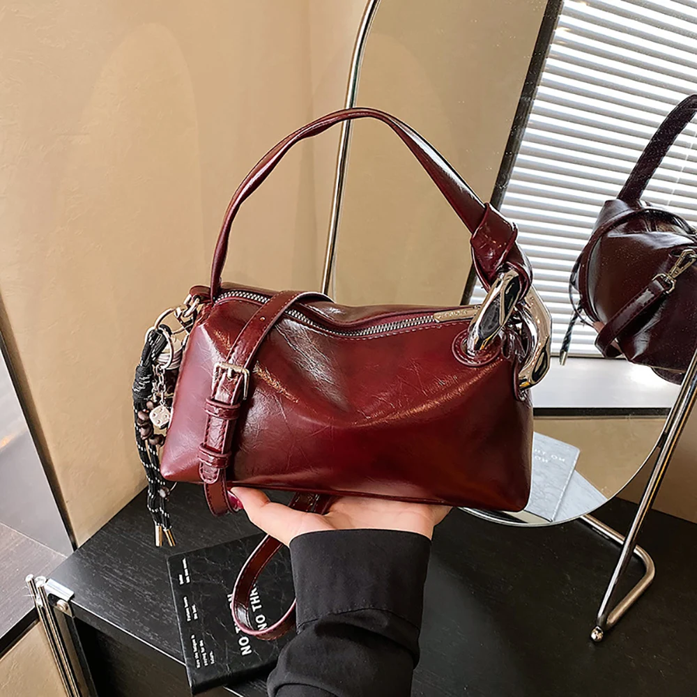 Fashion Pu Texture Crossbody Bag Women's Trend Solid Color Zipper Versatile Soft Messenger Bags Chic Commute Shoulder Packs
Fashion Pu Texture Crossbody Bag Women's Trend Solid Color Zipper Versatile Soft Messenger Bags Chic Commute Shoulder Packs