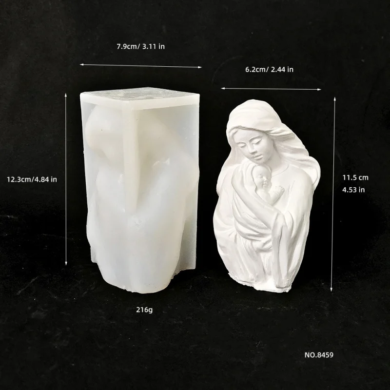 Mother Holding Child Scented Candle Silicone Mold Plaster Ornament Candle Decoration Making Tool8459
Mother Holding Child Scented Candle Silicone Mold Plaster Ornament Candle Decoration Making Tool8459