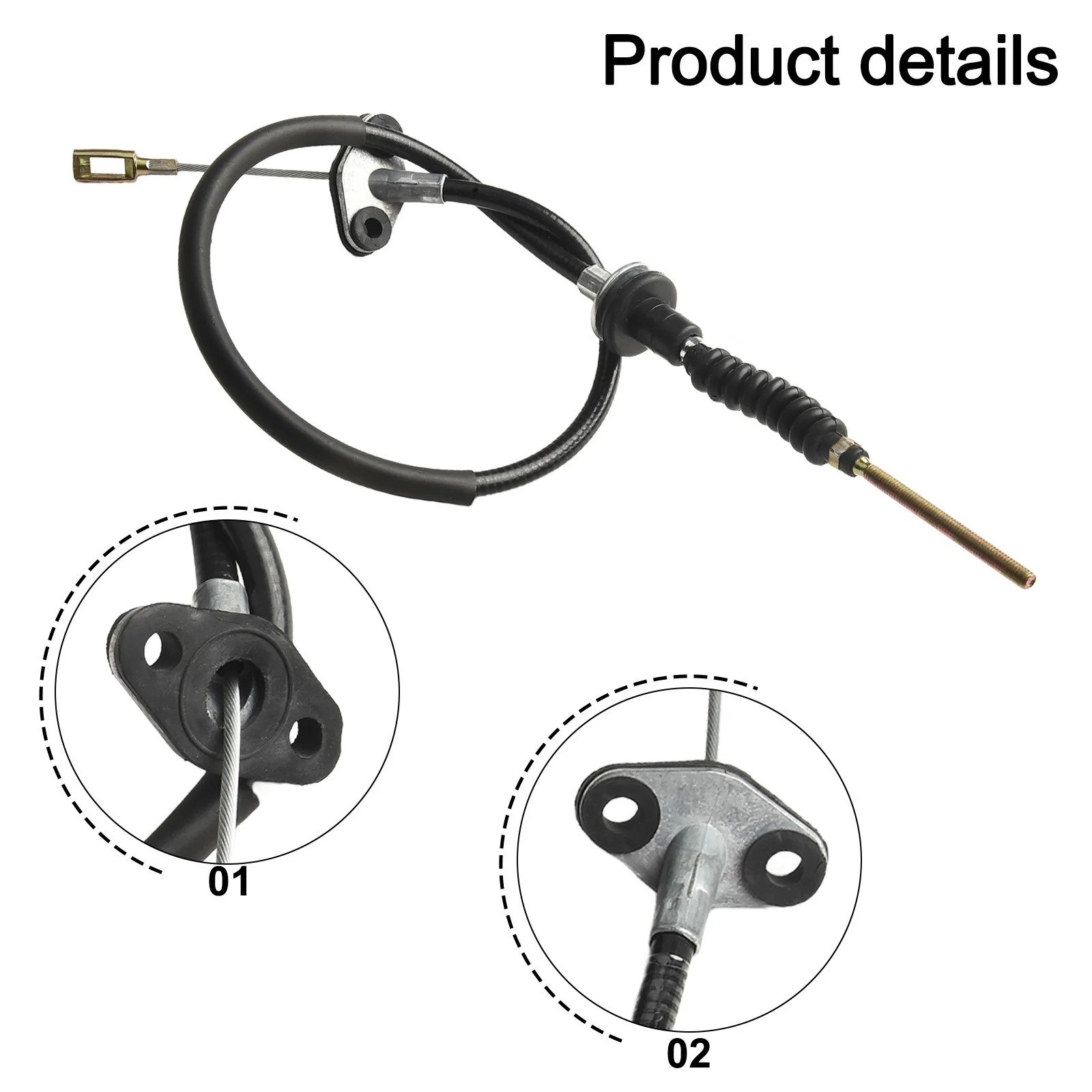 Easily Installed Front Clutch Cable Designed Specifically For Chevy For Spark M300 Models Two Thousand Nine Through Fifteen
Easily Installed Front Clutch Cable Designed Specifically For Chevy For Spark M300 Models Two Thousand Nine Through Fifteen