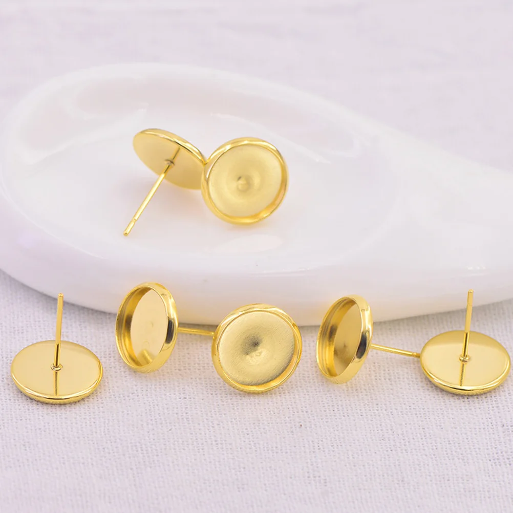 30Sets DIY Earrings Posts Base Setting Blanks Stud Bezel Tray Jewelry Making Accessories Earring Supplies Blank Earring Posts
30Sets DIY Earrings Posts Base Setting Blanks Stud Bezel Tray Jewelry Making Accessories Earring Supplies Blank Earring Posts