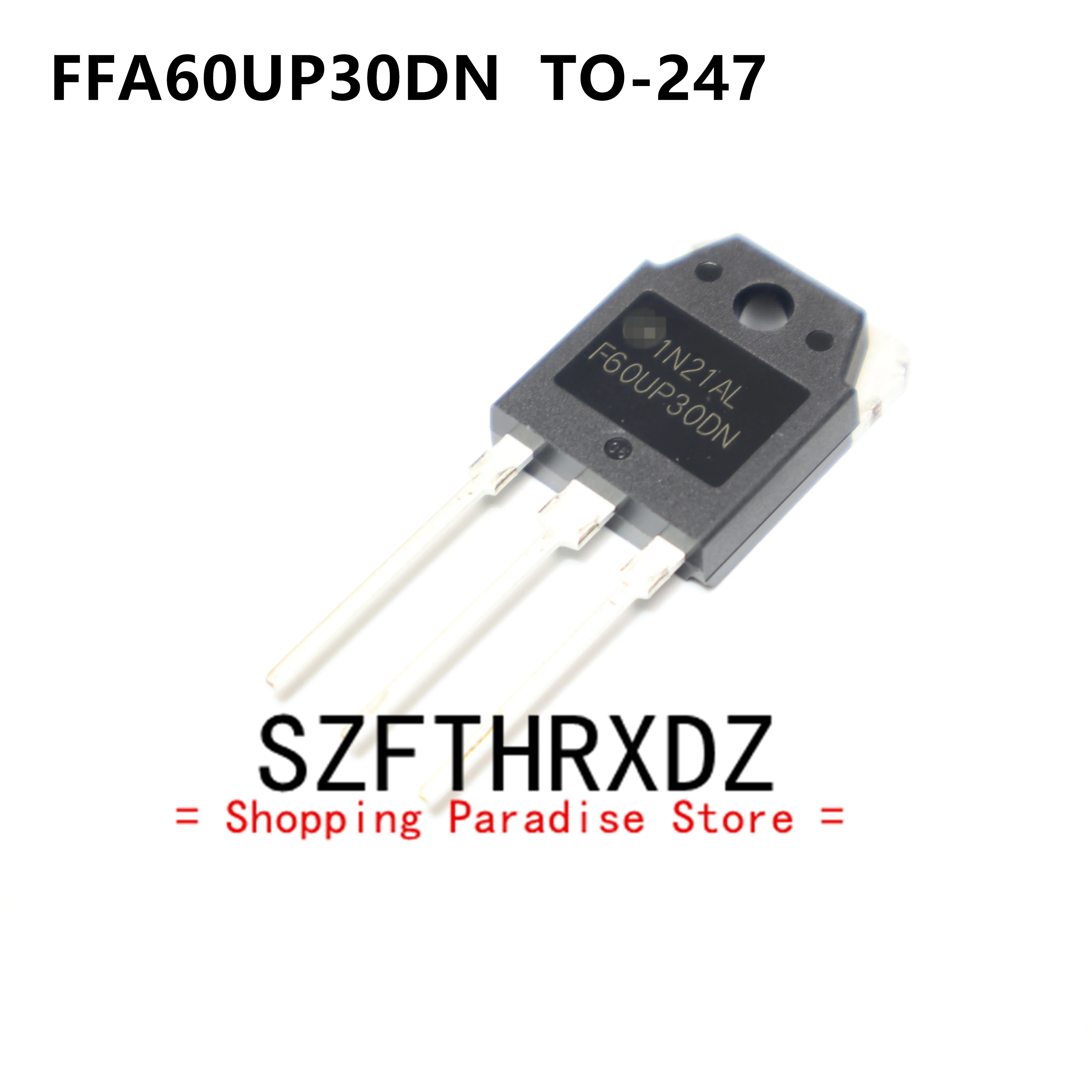 SZFTHRXDZ 10 шт. 100% Новый оригинальный F60UP30DN FFA60UP30DN TO-247 Диод Быстрого Восстановления 60 в 300 в
SZFTHRXDZ 10 шт. 100% Новый оригинальный F60UP30DN FFA60UP30DN TO-247 Диод Быстрого Восстановления 60 в 300 в