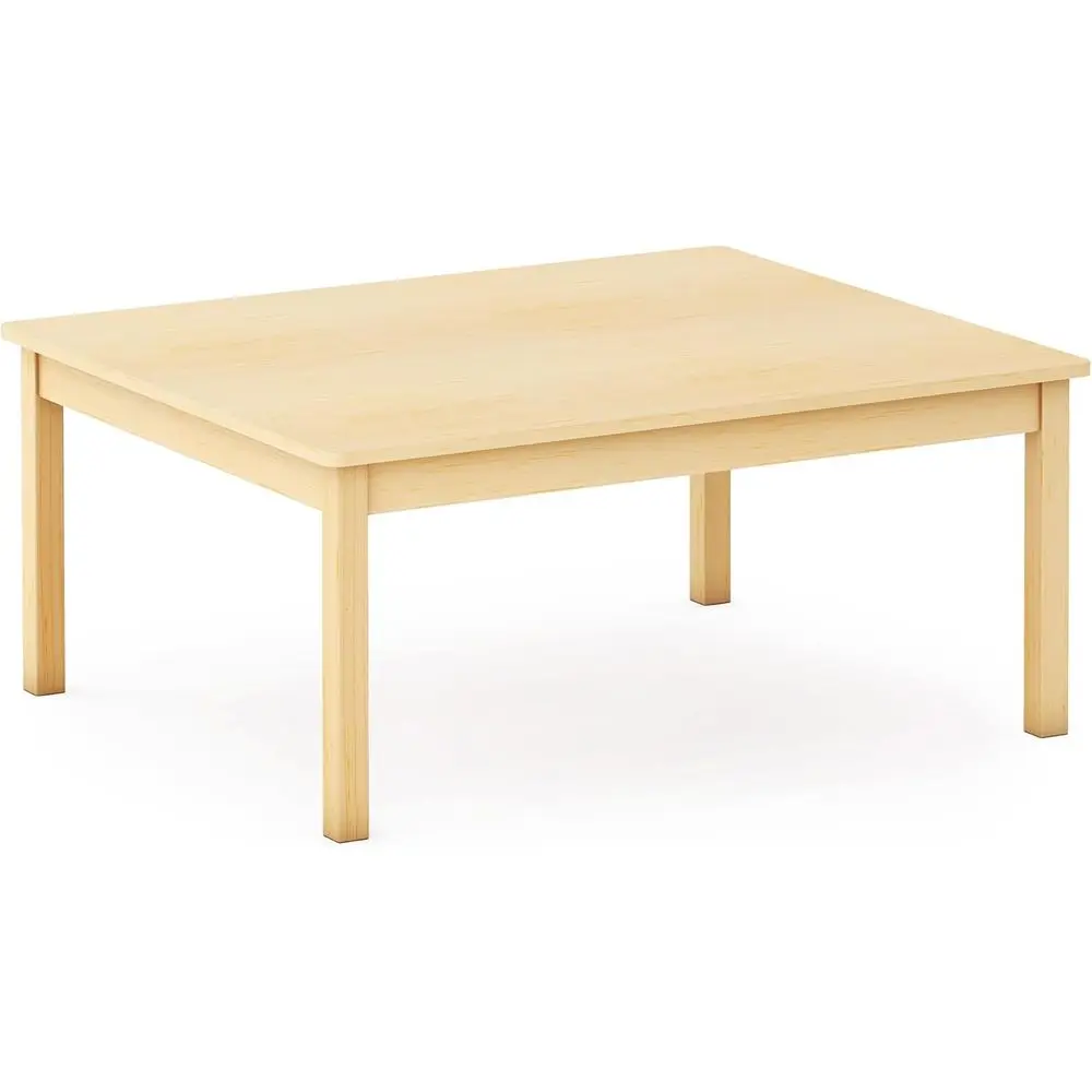 Natural Wooden Activity Table for Toddlers: 30 x 36, 16 Height, Seats 4, Ideal for Playroom, Homeschool, Preschool, and Classroo
Natural Wooden Activity Table for Toddlers: 30 x 36, 16 Height, Seats 4, Ideal for Playroom, Homeschool, Preschool, and Classroo