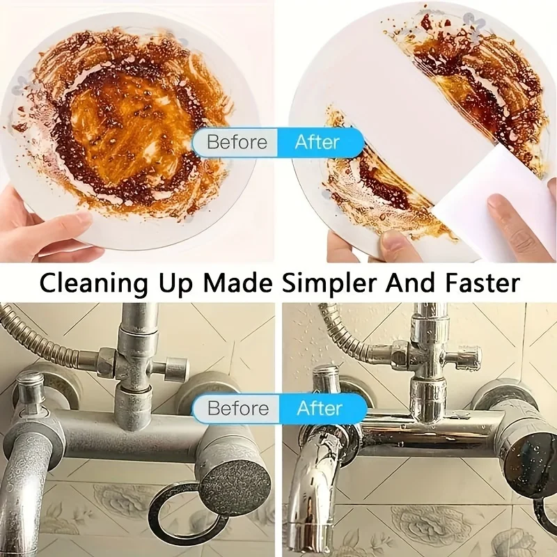 Magic Sponge Cleaner - Suitable for cleaning sinks, bathtubs, floors, bathroom walls - Applicable for hotels, commercial use
Magic Sponge Cleaner - Suitable for cleaning sinks, bathtubs, floors, bathroom walls - Applicable for hotels, commercial use