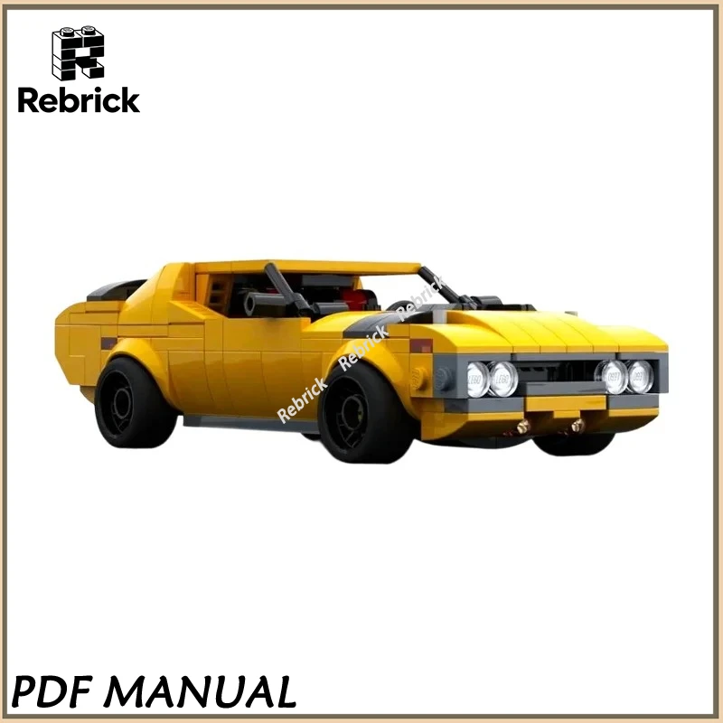 Конструктор Hemi 'Cuda 1971 года (альтернативная сборка), винтажный маслкар для энтузиастов
Конструктор Hemi 'Cuda 1971 года (альтернативная сборка), винтажный маслкар для энтузиастов